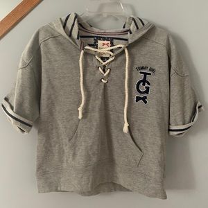 Tommy Hilfiger girl lace up pullover